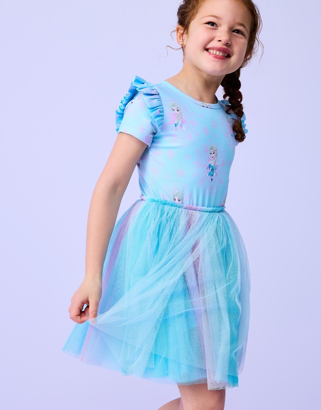 Rock Your Kid - Frozen Rainbow Dress - ICONIC EXCLUSIVE - Kids