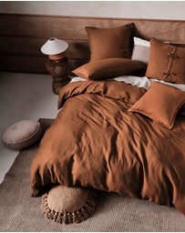 Linen House - Nimes Pure Linen European Pillowcase