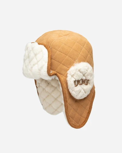 Ozwear Connection Uggs - UGG Sheepskin Trapper Hat