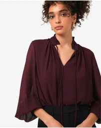Forcast - Joanna Chiffon Blouse