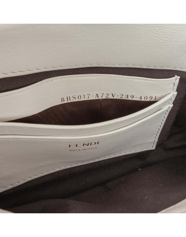 Pre-Loved by Azura Reborn - Pre-Loved Mini Zucca Embossed Leather Baguette Satchel