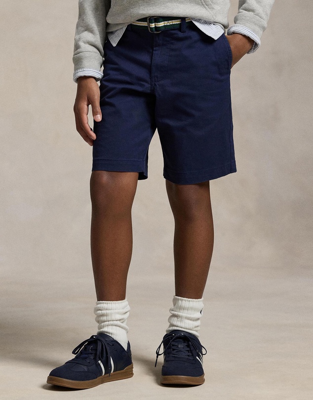 Polo Ralph Lauren - Skinny Fit Flex Abrasion Twill Shorts - Teen