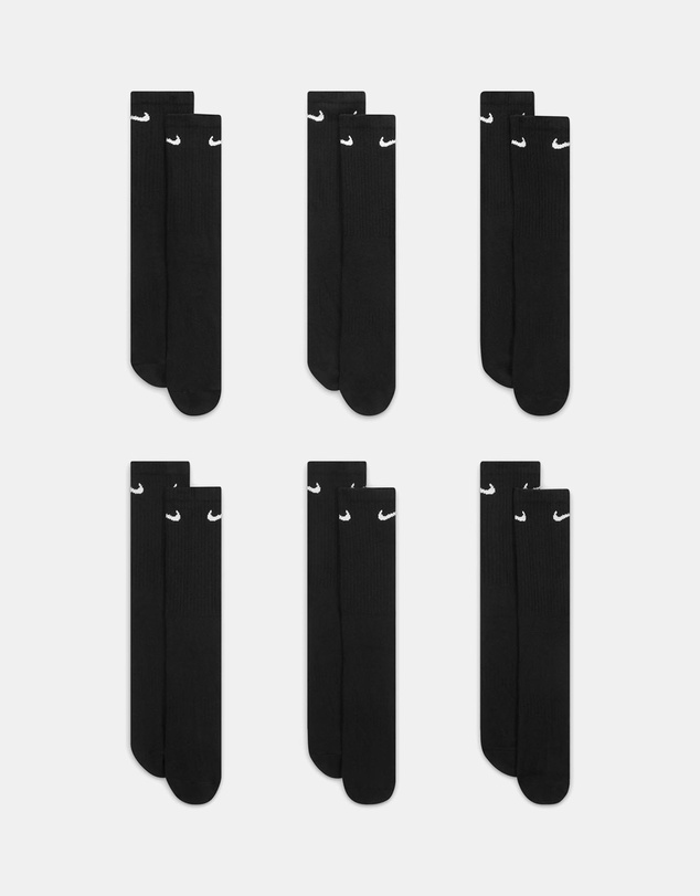 Nike - Nike Everyday Cushioned Crew Socks 6-Pack