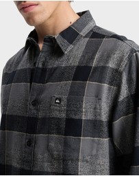 Quiksilver - Mens Motherfly Plaid Long Sleeve Shirt