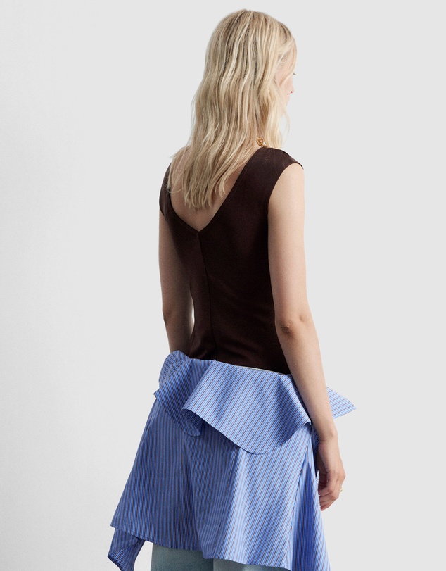& Other Stories - Knitted Sleeveless Scoop-Neck Top