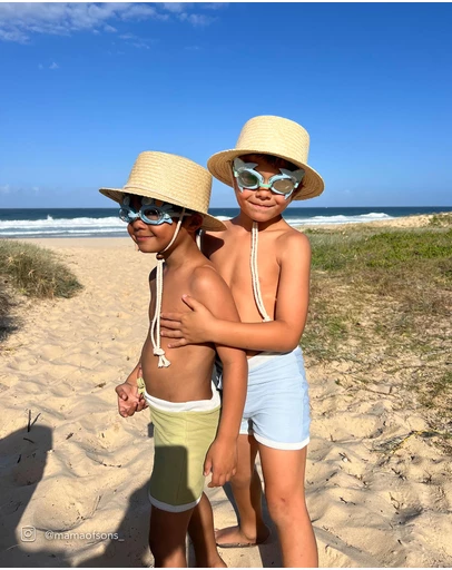 Sunnylife - Salty the Shark Mini Swim Goggles Aqua - Kids