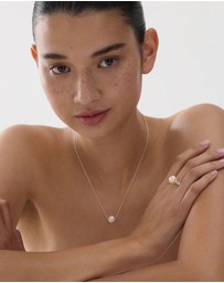 Najo - Kaia Silver Pearl Ring