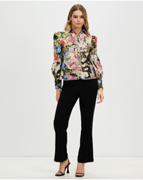 Honey and Beau - Romantic Flower Top