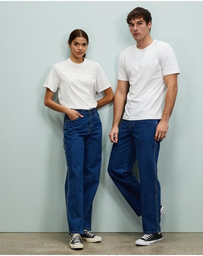 Stone Washed Indigo Blue