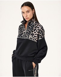 P.E Nation - Boundless Zip Neck Sweat