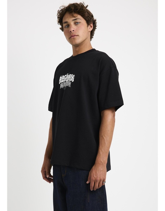 Black Noise White Rain - Shield T-Shirt