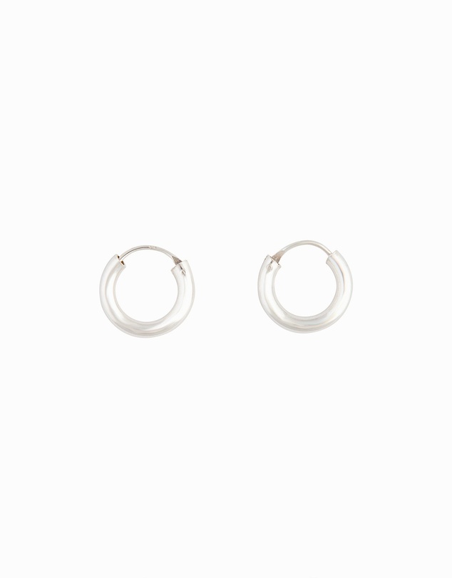 Lovisa - Sterling Silver Chunky Huggie Earrings