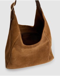 Evity - Alexa Leather Suede Hobo Bag