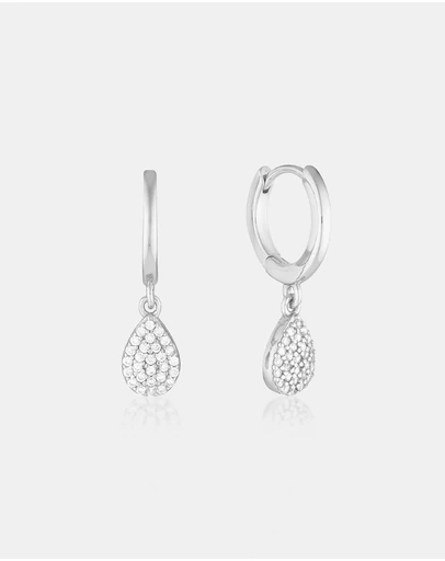 The Silver Collective - Linda Drop Earrings