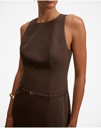 Forever New - Essie Pinstripe Mini Dress