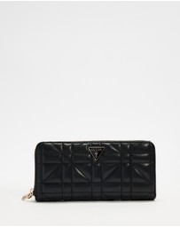 GUESS - Edita Large Zip Around Wallet