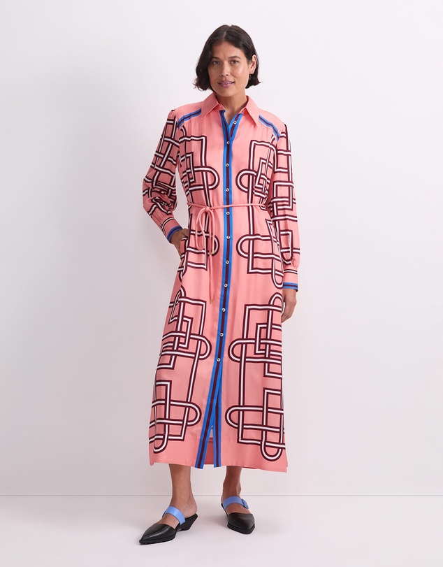 Sportscraft - Rhodes Long Sleeve Shirt Dress