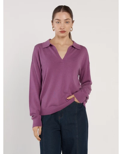 Fate + Becker - Solenne Polo Knit