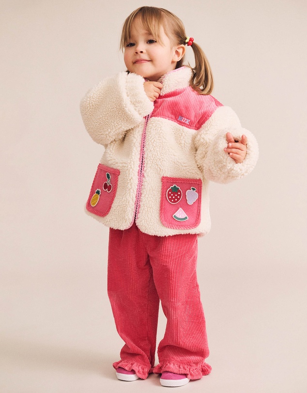 Huxbaby - Cord Frill Hem Pants - Babies-Kids