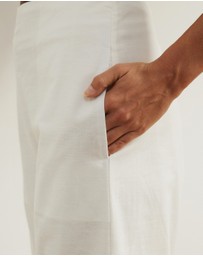 Atmos&Here - Nima Linen Blend Tailored Pants