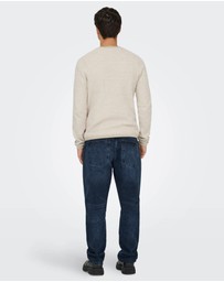 Only & Sons - Eric Structured Knit Pullover