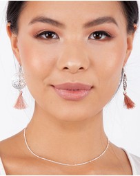 Lovisa - Sterling Silver Fine Ball Chain Choker