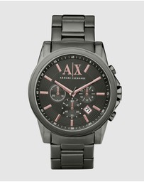 Armani Exchange - Silver Tone Chronograph Watch