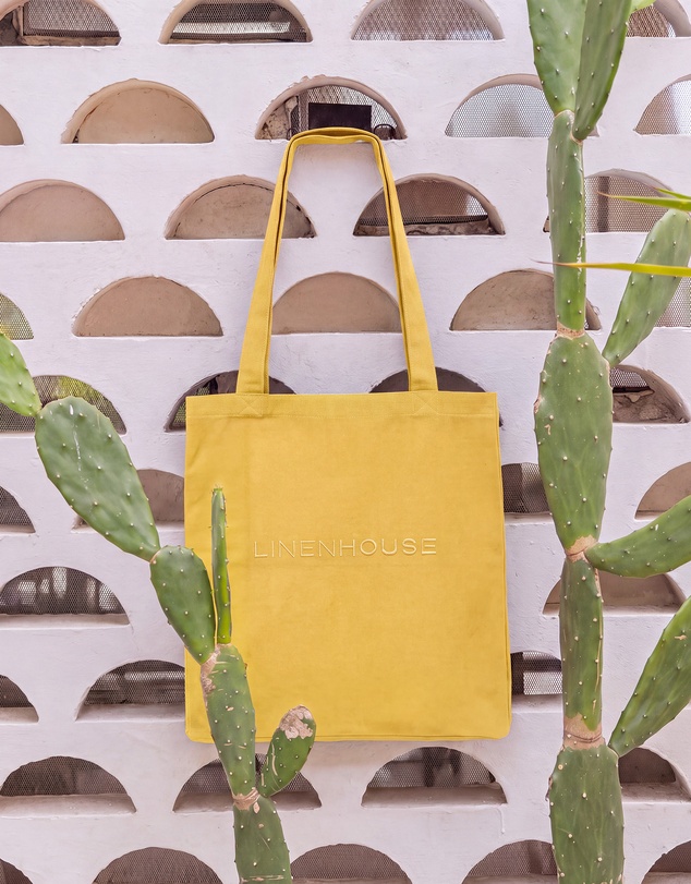 Linen House - Linen House Embroidered Tote Bag