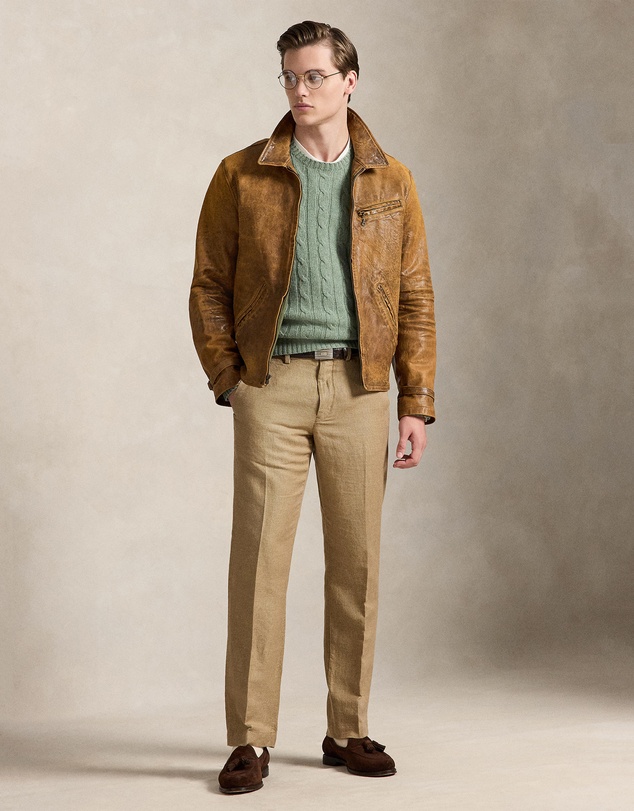 Polo Ralph Lauren - Straight Fit Houndstooth Twill Pants