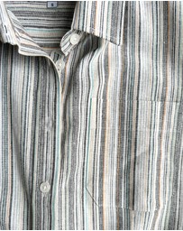 CAMIXA - IRIS Stripes Linen Shirt