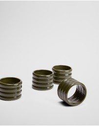 Country Road - Fraser Napkin Ring Set Of 4