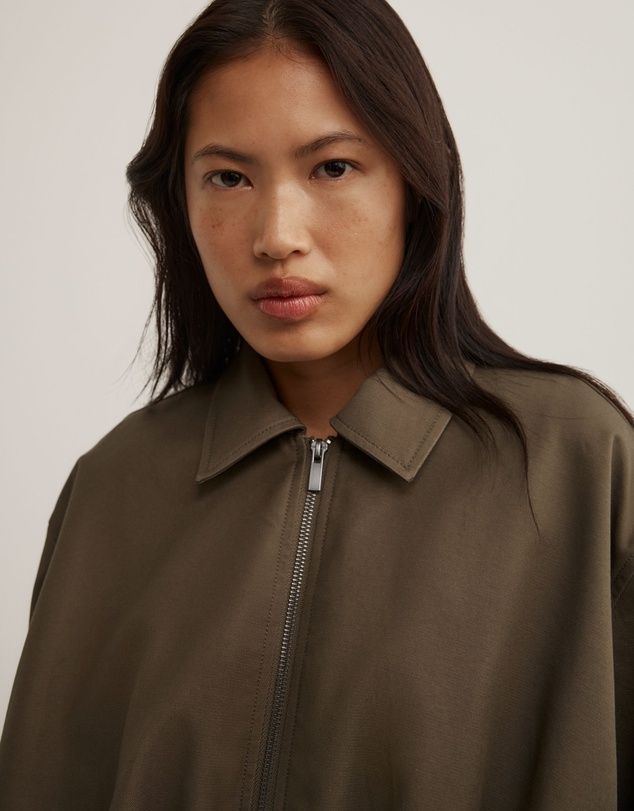 Witchery - Gathered Hem Bomber Jacket
