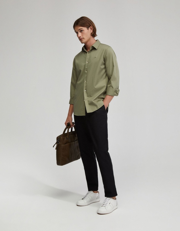Oxford - Fergus Fine Twill Cotton Shirt