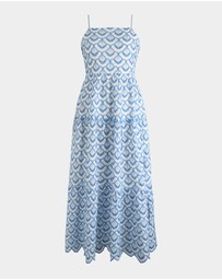 Forcast - Kela Embroidery Maxi Dress