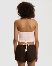 Cotton On - Textured Knit Bandeau