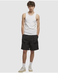 Urban Classics - Ribbed Tank Undershirt 2Pack