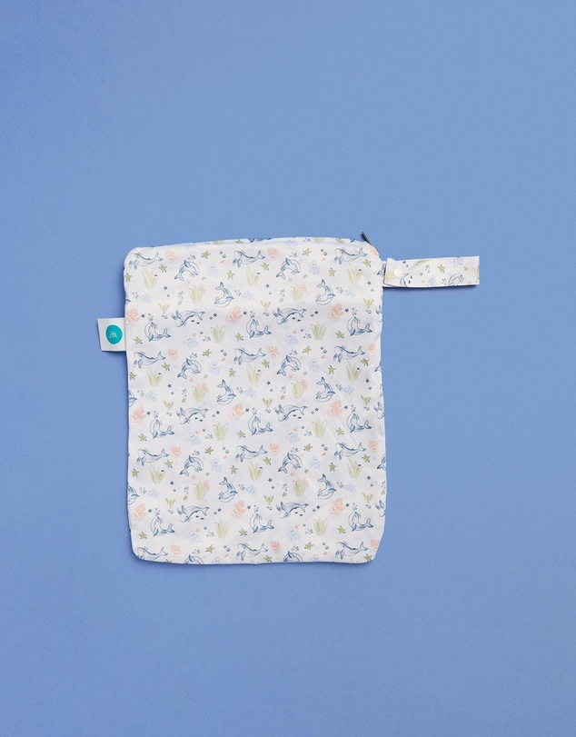 itti bitti - Double Pocket Wet Bag Pack Large and Small  - Neptune