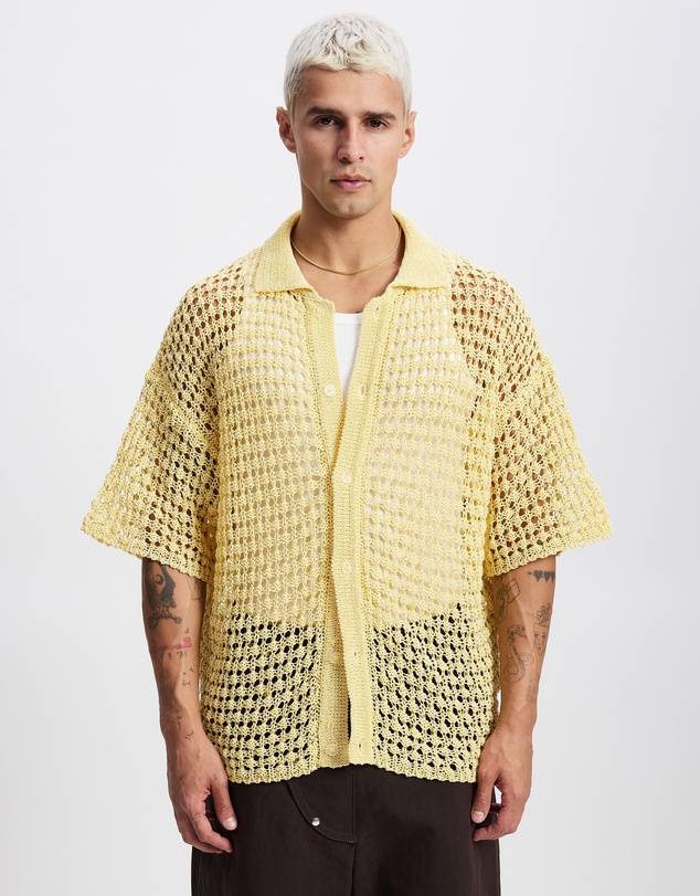 Bonsai - Gum Knit Shirt Oversize Fit