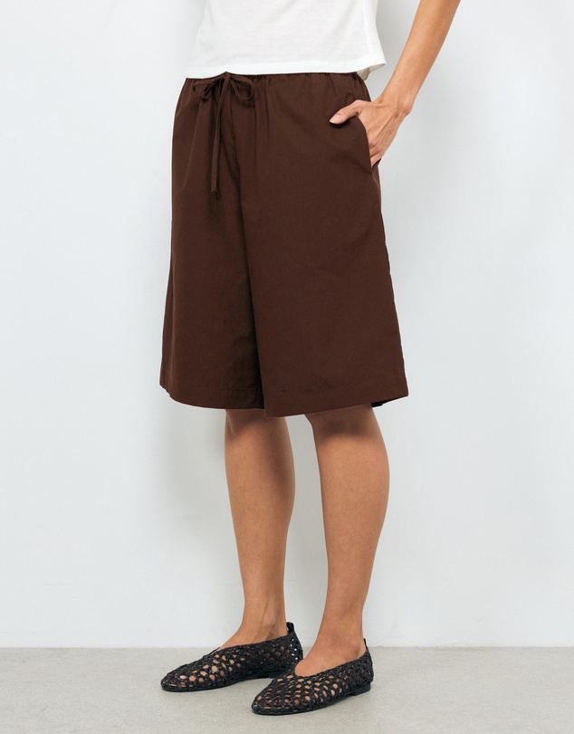AERE - Kirra Poplin Bermuda Shorts