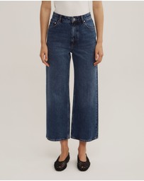 Witchery - Wide Leg Crop Jeans