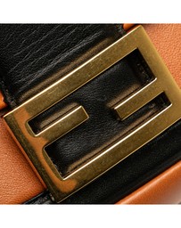 Pre-Loved by Azura Reborn - Pre-Loved Mini Bicolor Nappa Apolo Chain Baguette Shoulder Bag