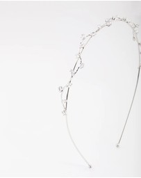 Lovisa - Gold Cubic Zirconia Dainty Vine Headband