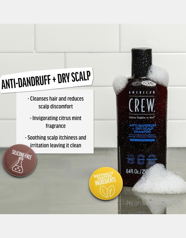 American Crew - Crew Anti-Dandruff Shampoo 250mL