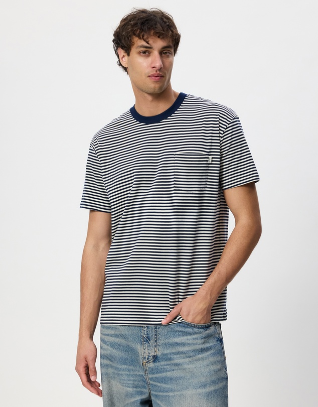 S Double - Stripe Pocket T-Shirt