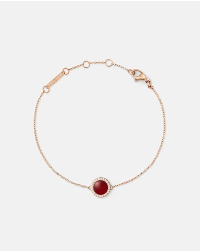 Daniel Wellington - Audrey Bracelet Red Agathe