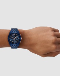 Emporio Armani - Blue Chronograph Watches