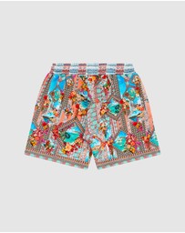 Camilla - Elastic Track Shorts - Kids-Teens