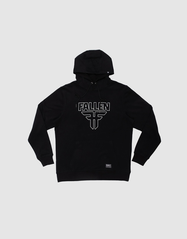 Fallen Footwear - Fallen Footwear Men Peak Jacket Enzymatic/Jumper Regular Fit Black