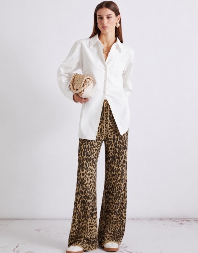 Marella - Desert Leopard Knit Pants