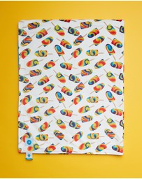 itti bitti - Cot Blanket - Chillin with Azure